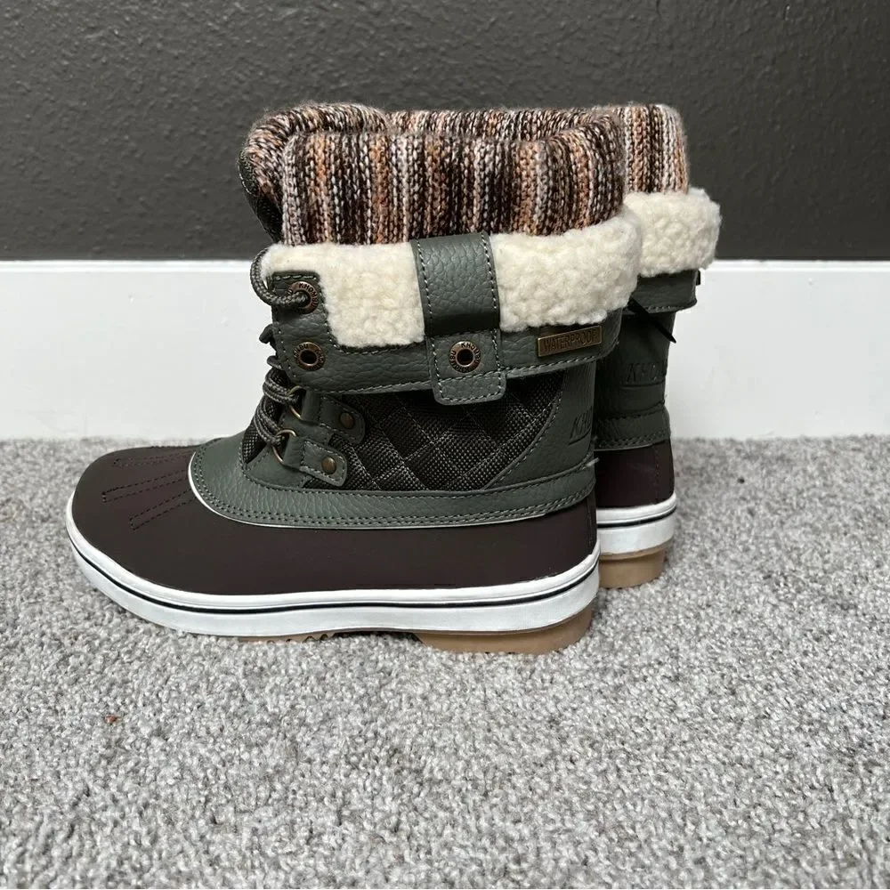 Womens Khombu Ruby Pack Boot Olive/ Brown